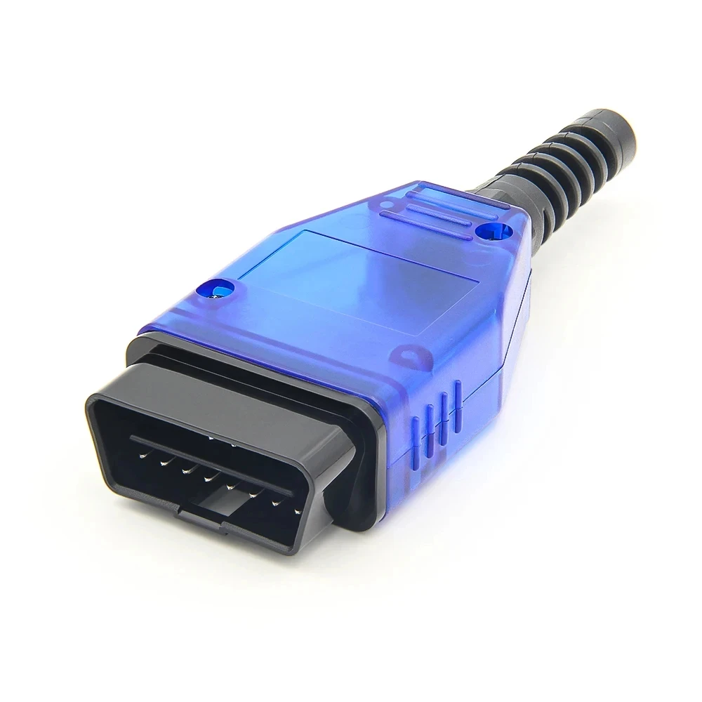 OBD Male Plug J1962 16Pin Universal Car Diagnostic Connector Adaptor Male Square Contact Welding Plug Diy Connectors