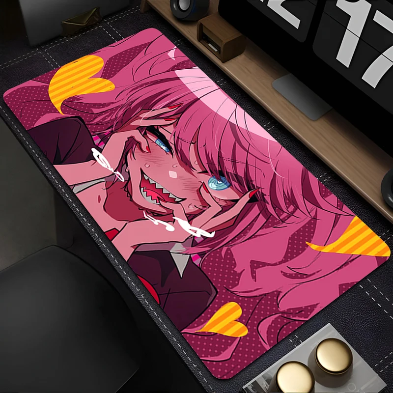 لوحة ماوس ملحقات الألعاب D-danganronpa Junko Enoshima Office Anime لوحة المفاتيح كبيرة حصيرة مكتبية وسادة مطاطية ممتدة