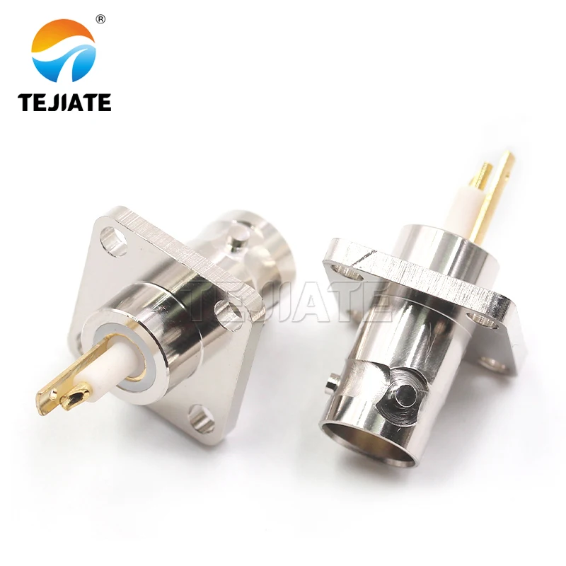 BJ77 triaxial BNC-KF TRB-KF bride 4 trous fixe prise de bus 1553B