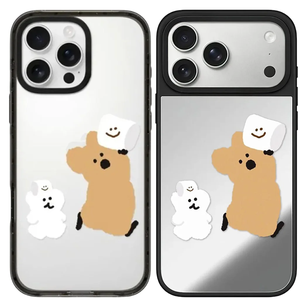 

512043 Mirror / Acrylic Magnetic Case: Compatible With IPhone 17 16 15 14 13 12 Pro Max 17 Air