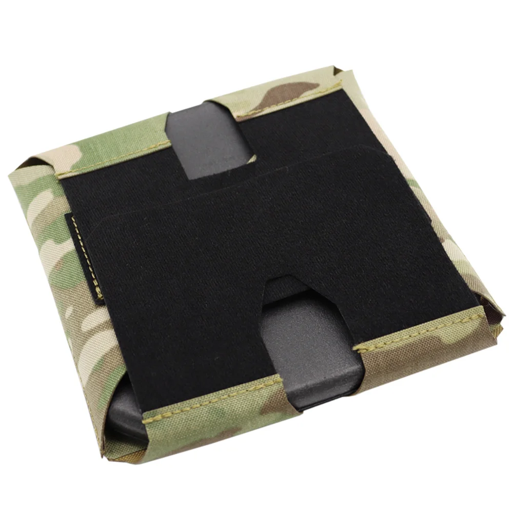 Tactische Vest Zijplaatzak Molle Jacht Camouflage Zijpaneeltas Voor Jpc Fcpc Fcsk Vest 6X6 "6X8'' Plaat