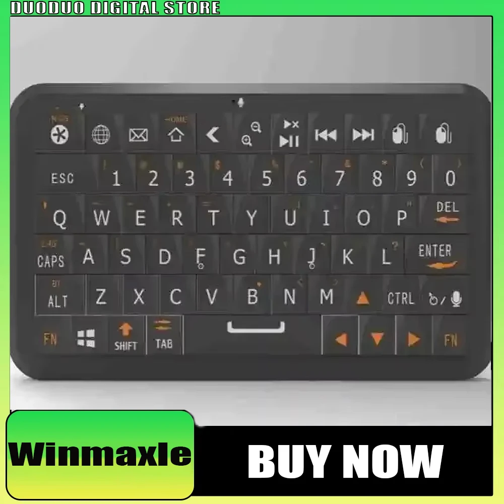

Мини-клавиатура Winmaxle Modelb1, ручная клавиатура, совместимая с несколькими системами, портативная портативная беспроводная Bluetooth-клавиатура Smart Man