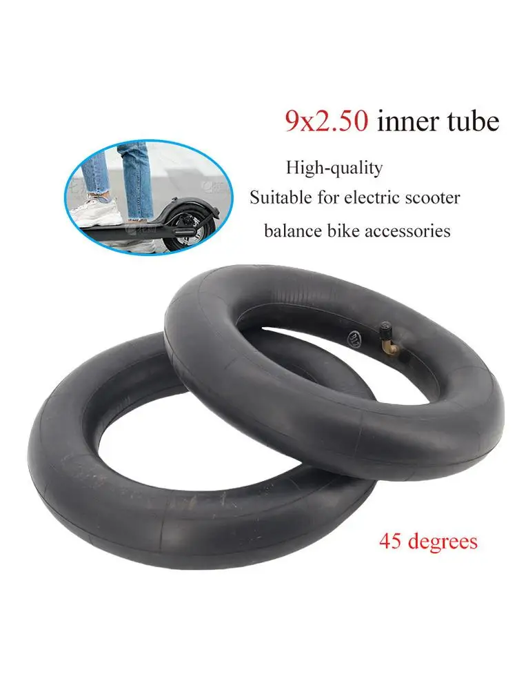 AliExpress NONE Hot selling 9 Inch 9x2.50 Inner Tube for Motorcycle Scooter A-Folding Bike Electric /Gas Scooter Tyre ( for 85/65-6.5 Tire )