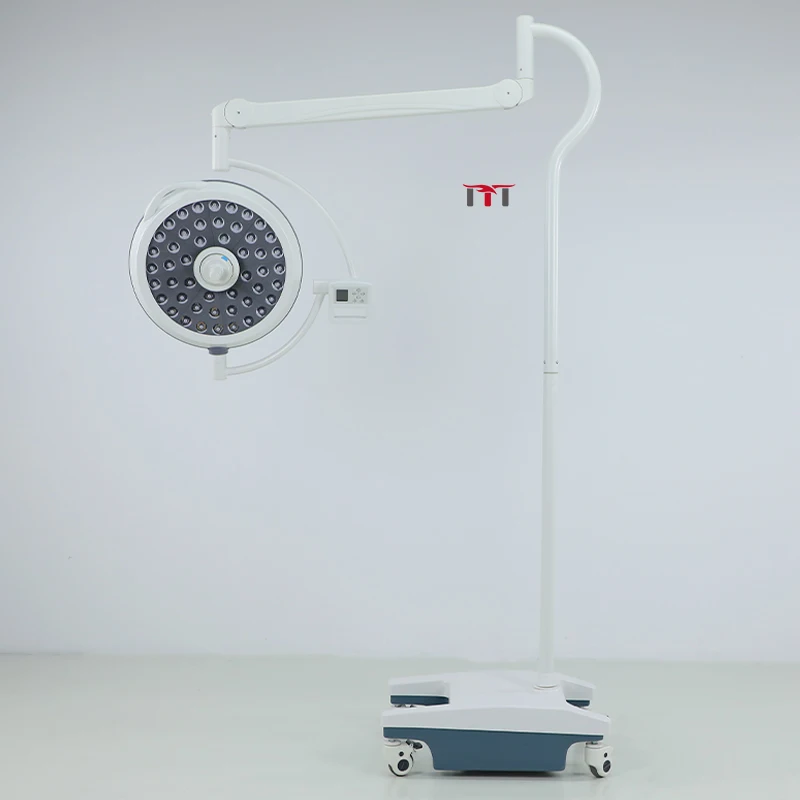 2026 Stand Electric Power Source Portable Medical LED Shadowless Operating Lamp  Mobile Theatre Lights  Operation Lighting