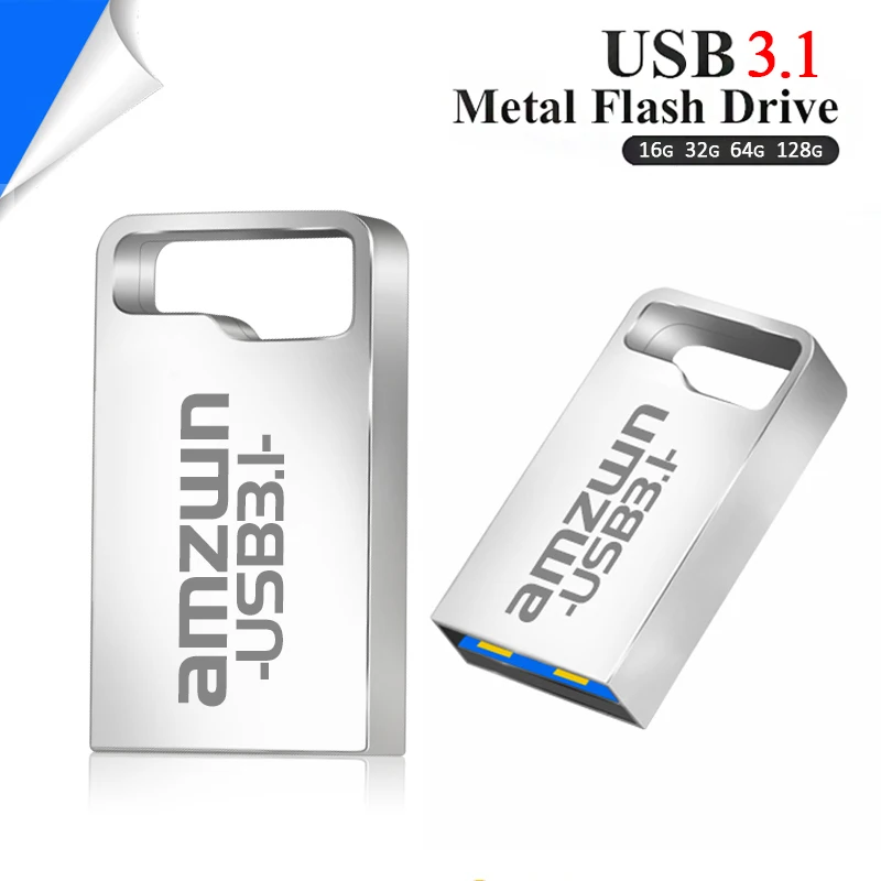 USB3.1 Flash Pen Drive 16gb 32gb 64gb 128gb USB PenDrive de alta velocidad Super Mini Memory Stick Disco U portátil