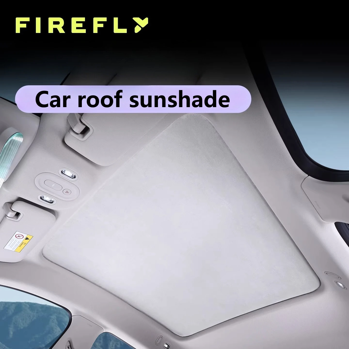 

Car Sunroof Sunshade Shade Roof Sun Protection Heat Insulation Decoration Interior Accessories for NIO Firefly