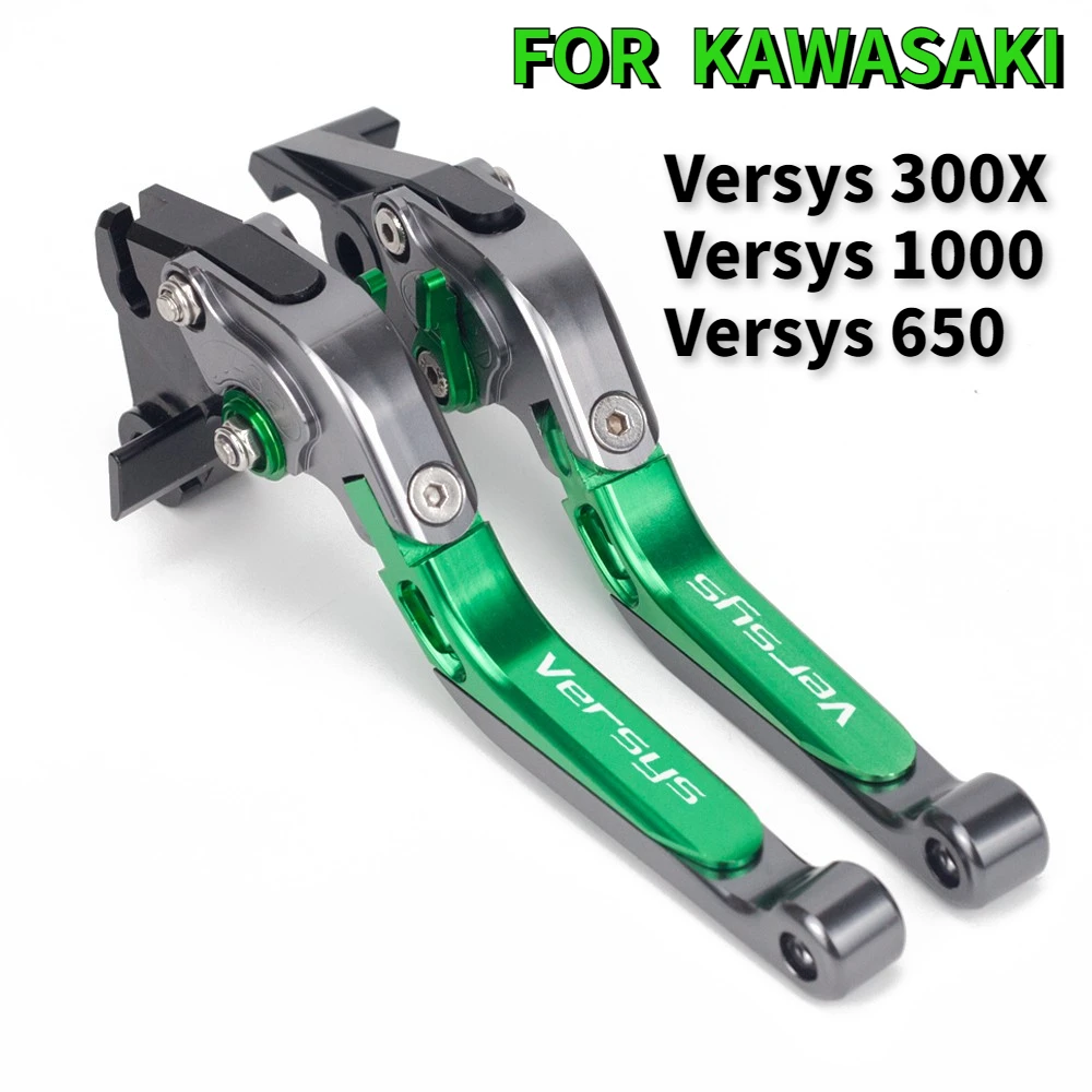 

For Kawasaki VERSYS 300X 1000 650 2015-2019 Motorcycle Brake Clutch Lever Folding Extendable Adjustable Motorbike Parts