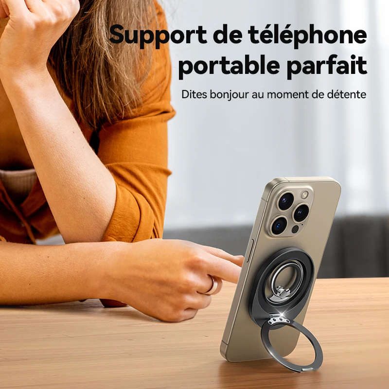 Joyroom-Anneau de support de téléphone pour iPhone, Magsafe, support de poignée magnétique pour iPhone 16 15 14 13 Pro Max