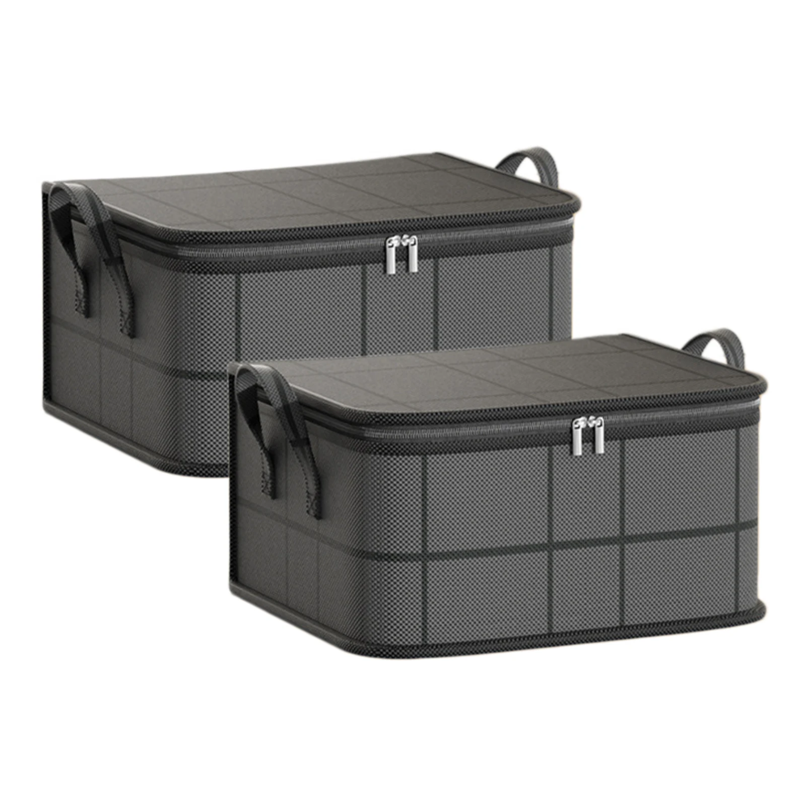 Seasonal Clothing Foldable Comforter Storage Bag Extra Large Thickened Dust-proof Bedding Organizer Smooth Zipper