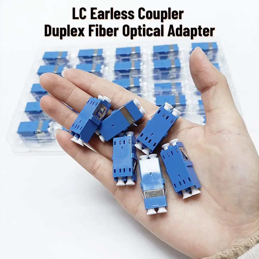 Adapter światłowodowy LC/UPC SM bez kołnierza, duplexer światłowodowy LC-LC UPC bez kołnierza — zdjęcie produktu 7
