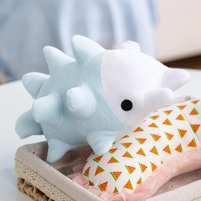Snom Plüschpuppe, schöne Eisfigur, weiches, flauschiges Sammelspielzeug für Spiele- und Anime-Fans, für den Innenbereich, Tischdekoration, Heimdekoration – Detail 10