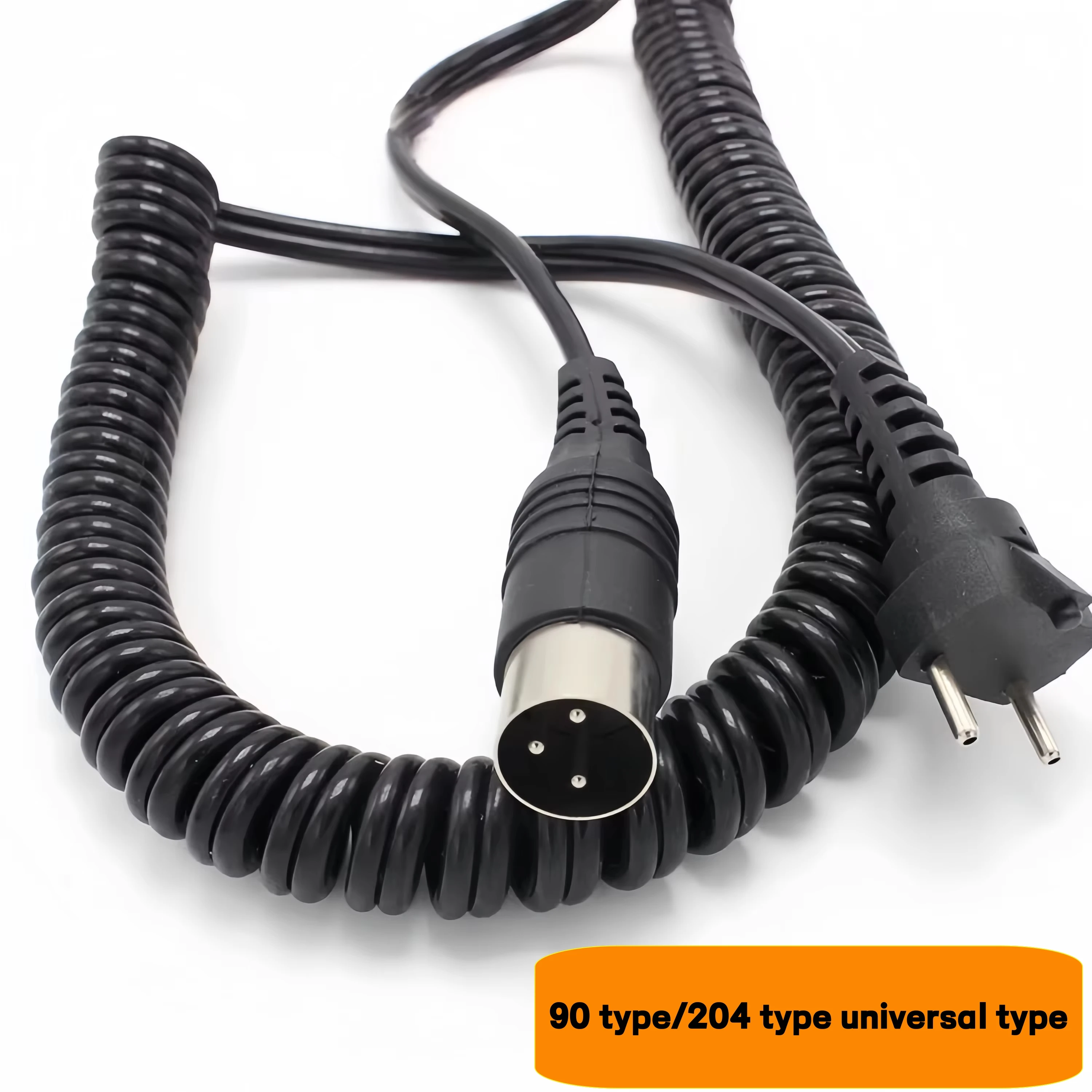 Accessorie 210 204 90 105L 102L 9mm 6mm Marathon Strong Handpiece 1PC Black Grey 3-pin Power Cable Electric Manicure Drill