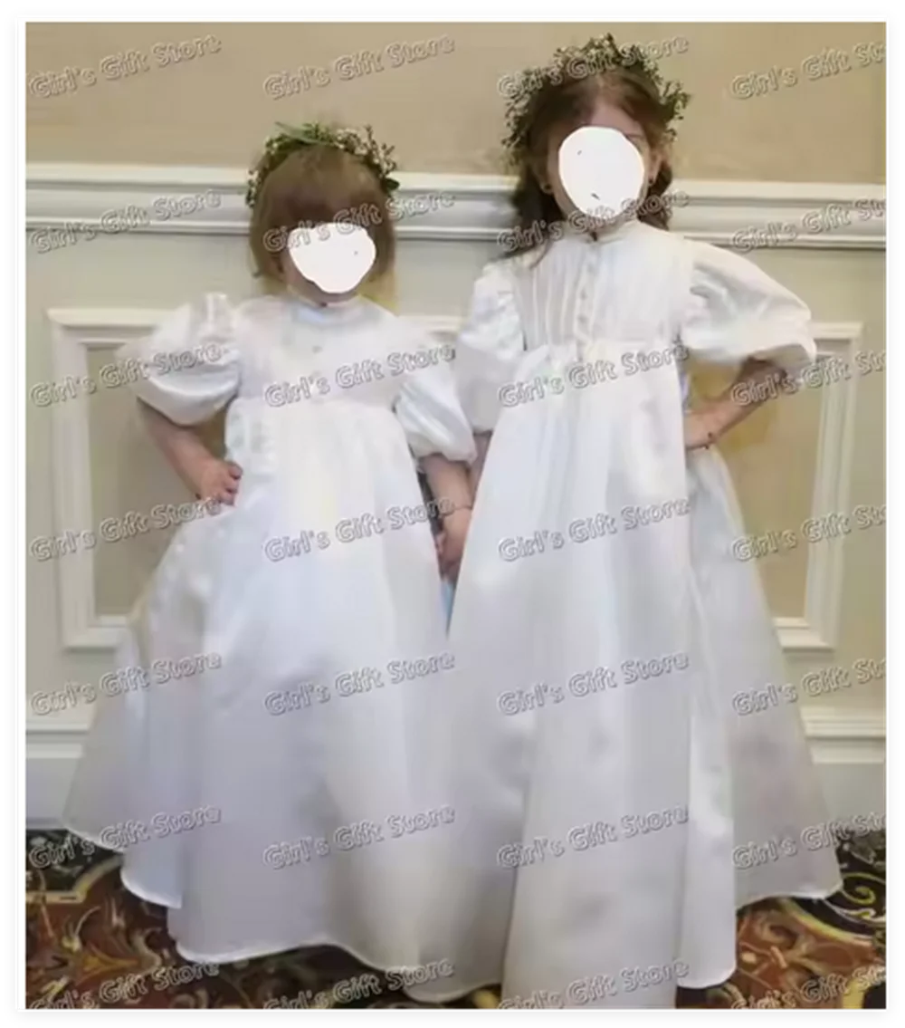 Vestido hinchado para niña, vestido de flores para niña, vestidos de fiesta de boda azules, vestido bonito de encaje para niña, vestido de princesa para novia pequeña