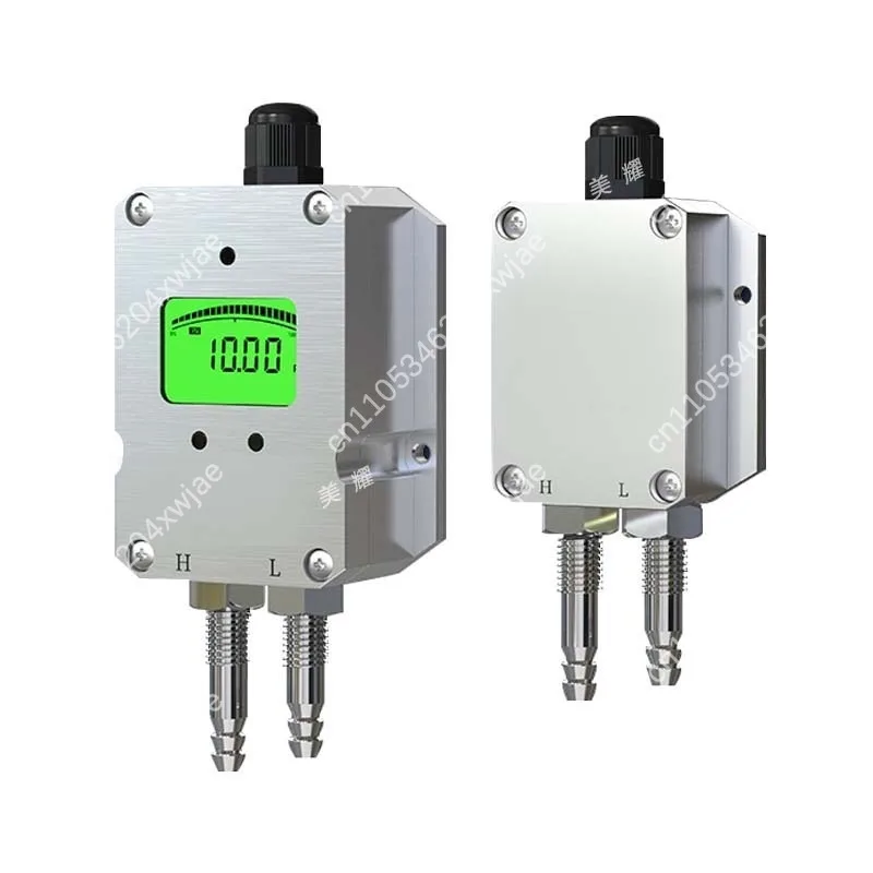 

4-20mA Differential Air Pressure Transmitter for HVAC Duct Furnace Draft Static Pressure Monitoring