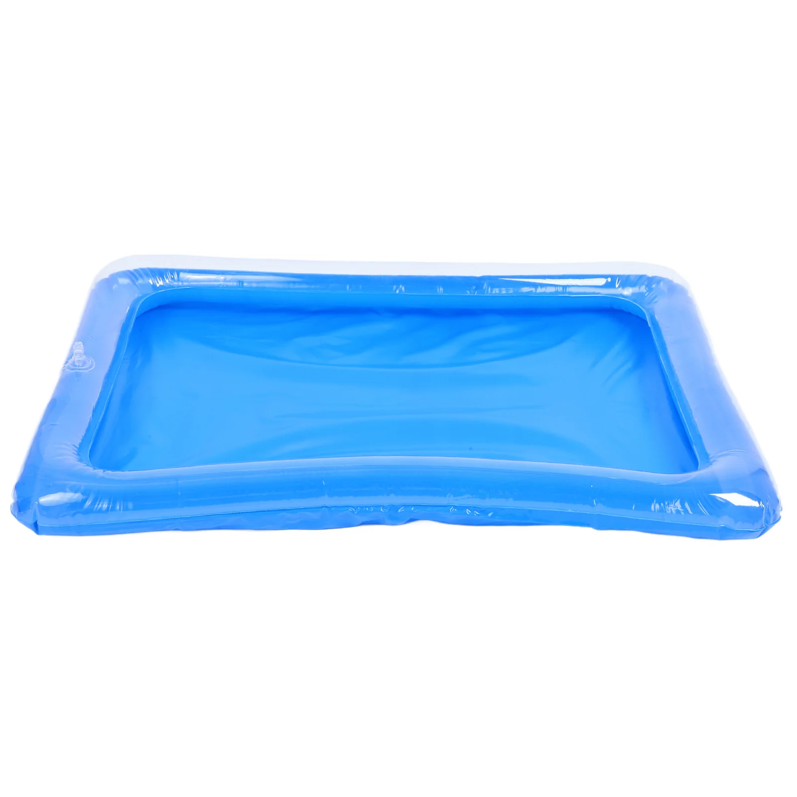 Bandeja inflable para comida y ensalada, barra de hielo Rectangular de 18,8x16,5 pulgadas, caja de arena para Fiesta EN LA Piscina, refrigerador para Picnic, contenedor flotante para servir Buffet