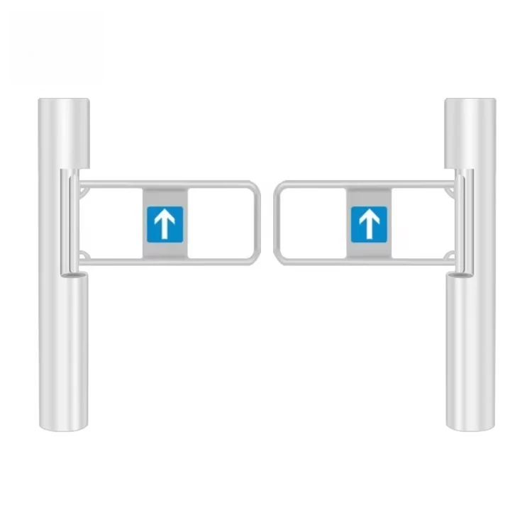 Factory Direct No Power Access Manual Entrance Rotary Checkout Counter Swing Rotary Gate