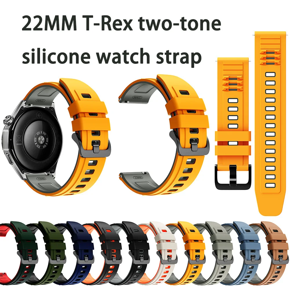 22mm Watch Strap For For Garmin Tactix 8/Fenix E/8/7/epix Pro/Approach S70 47mm More And More Sport Silicone Strap Bracelet