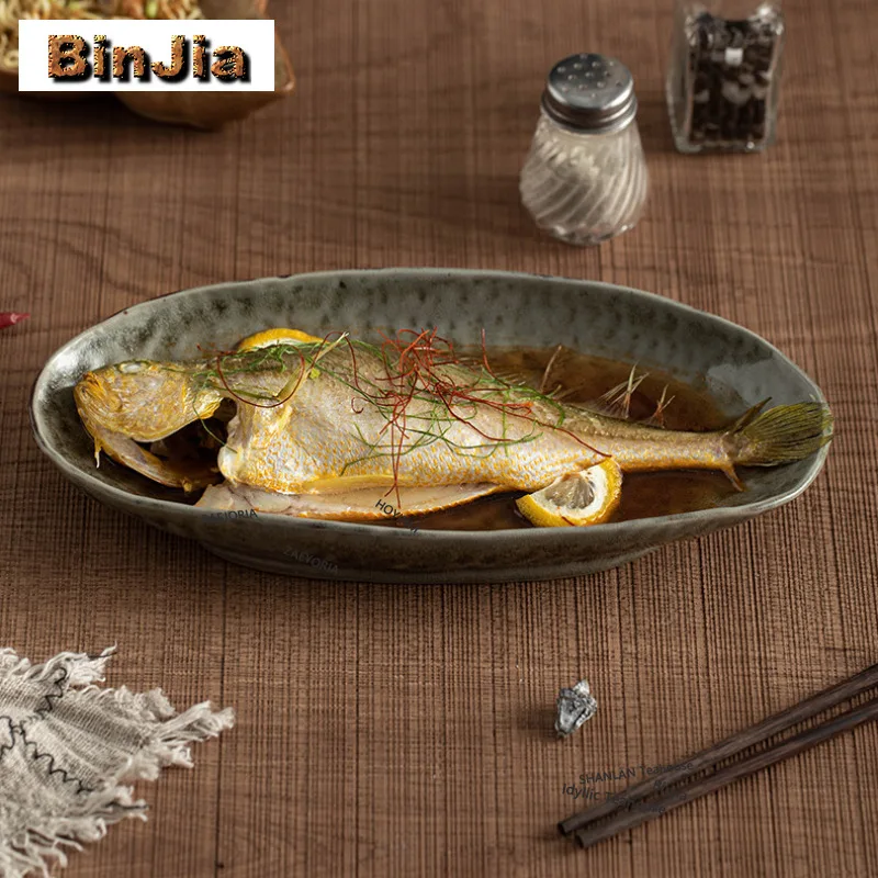 BAEJORIA Wabi-sabi Style Hammered Tea Tray Japanese Cuisine Table Coffee Storage Board Teapot Support Dishes For Serving Cafes