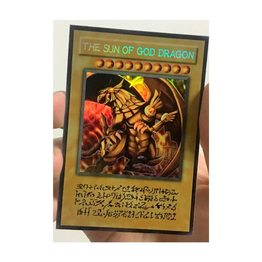 Yu Gi Oh Egyptian God Obelisk The Tormentor DIY Toys Hobbies Hobby Collectibles Game Collection Anime Cards