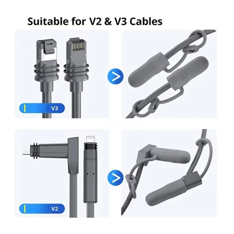 Звездные кабельные крышки концов, защитные силиконовые рукава для кабельных заглушек Star Link Antiloss повышает долговечность