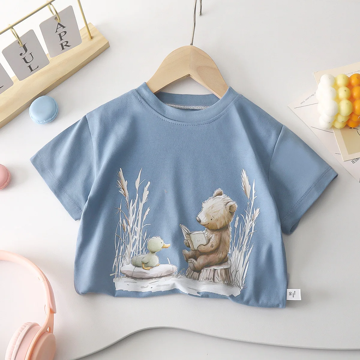 1-2T Toddler Kid Baby Boys Girls Clothes Summer Cotton T Shirt Short Sleeve Graffiti Print tshirt Children Top Infant Outfit