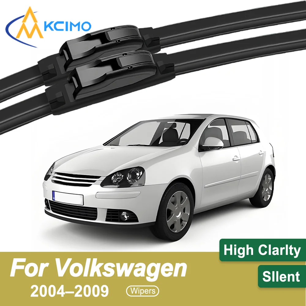 

2-Pack Superior Wiper Blades for Volkswagen Golf Mk5 1K 2004–2009 All-Season Durable Quiet Wiping Uninterrupted Visibility