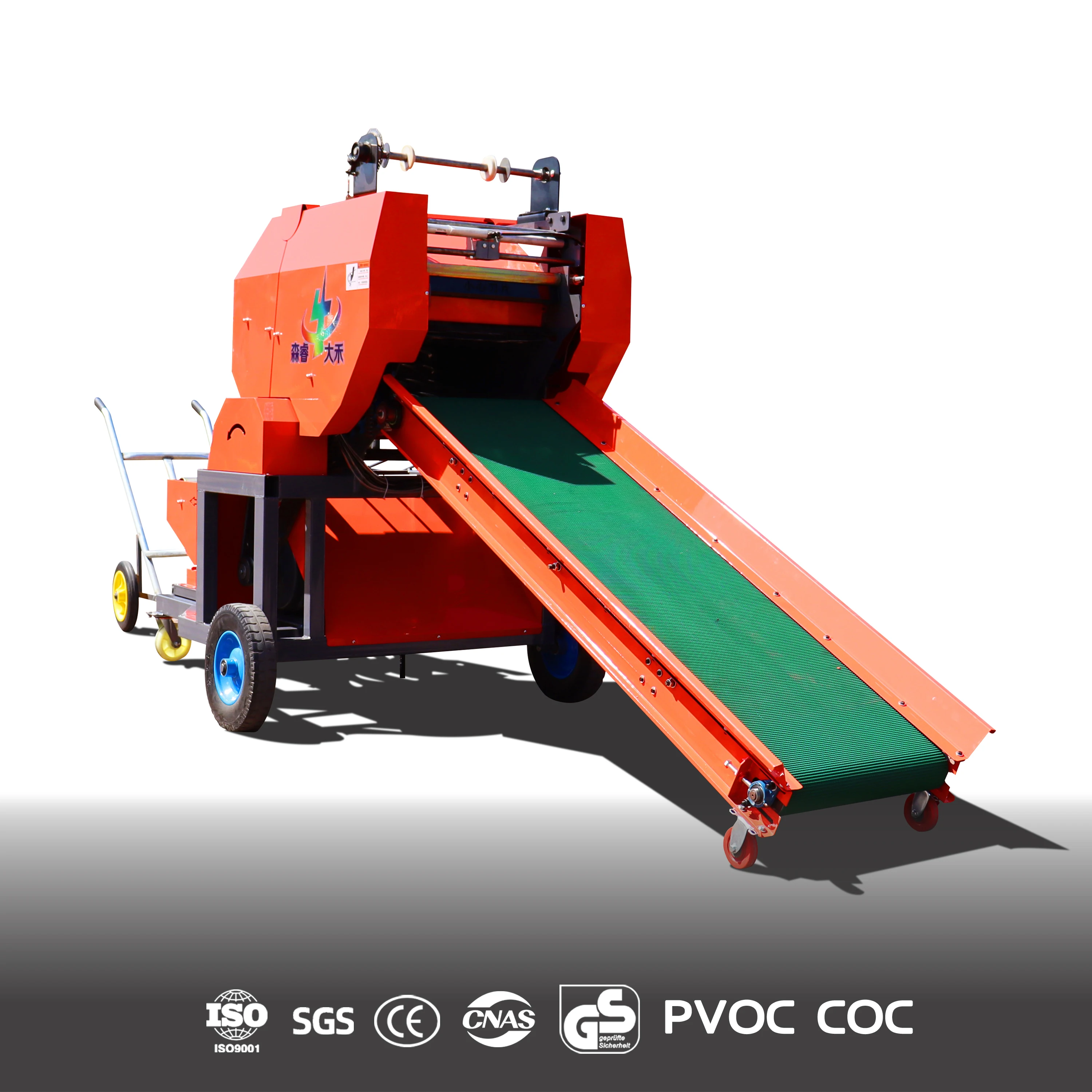 Senrui 9YDB-50 Silage Round Baling Wrapping Machine for Grass StorageFactory Direct Supply