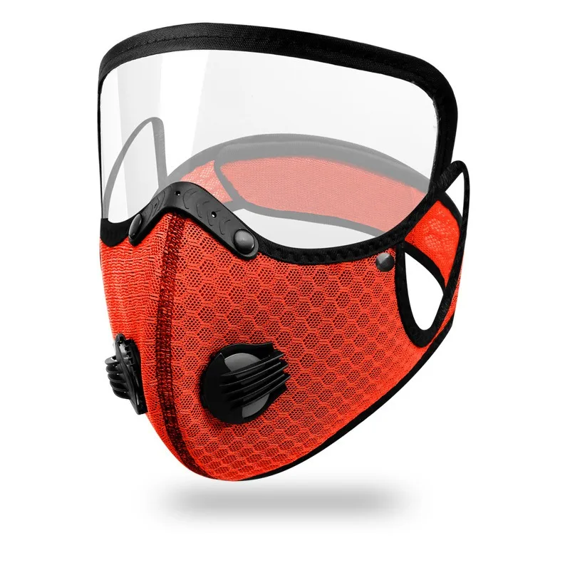 Sports Cycling Mask Windproof Dustproof UV Protection Goggles Reusable Full Face Cover Breathable for Men Women Outdoor Riding