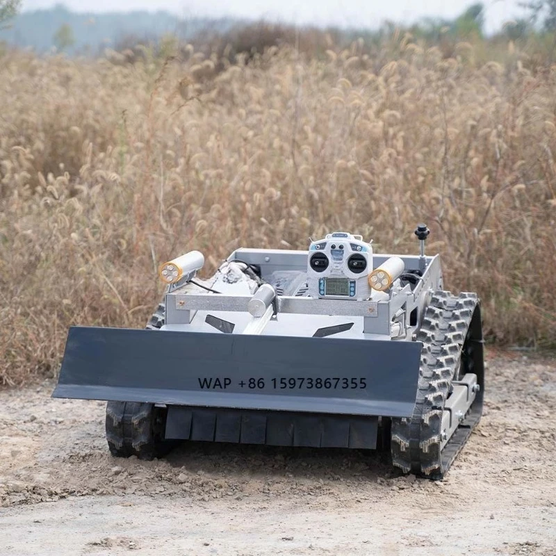 

Hot-Selling Remote Control Crawler Lawn Mower for Park Maintenance, Agriculture, and Community Cleaning