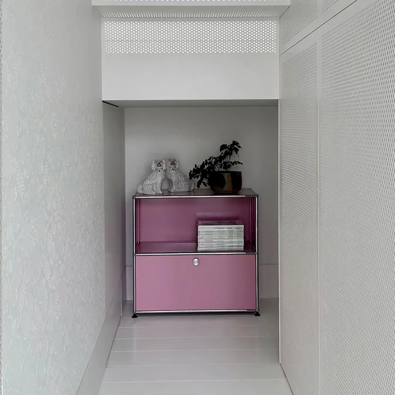 

Combination cabinet modern minimalist living room bedroom bedside storage Internet celebrity ins