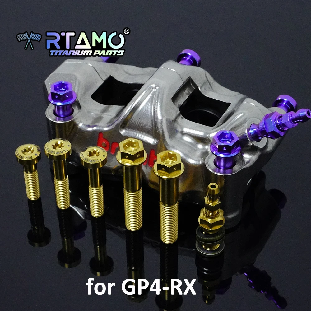 

RTAMO Титановые болты Винт тормозного суппорта для Brembo Gp4-RX