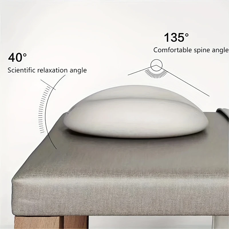 Ergonomics Lying Down Pillow Sleeping Memory Foam Breathable Head Rest Bed Pillow Body Massage Face Rest Pillow for Beauty Salon - Image 5