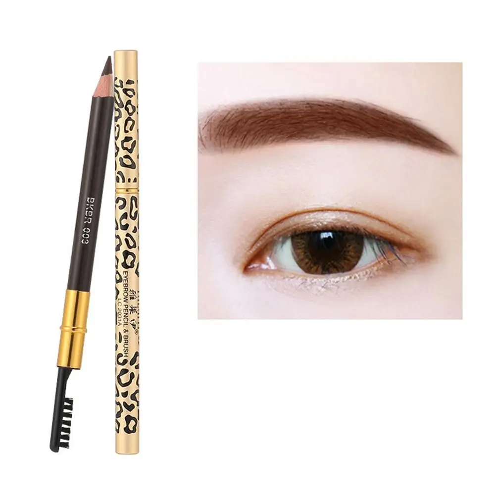 Ferramenta de maquiagem escova de sobrancelha microblading marcador caneta permanente tatuagem caneta olho sobrancelha matiz sobrancelha realçador lápis de sobrancelha com escova