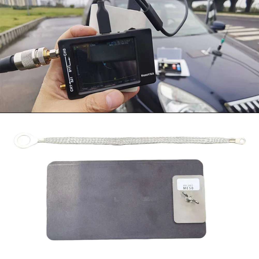 

Shortwave Communication Antenna Car Shortwave Magnetic Sticker For Car Communication 4 Square Connection For Jumper