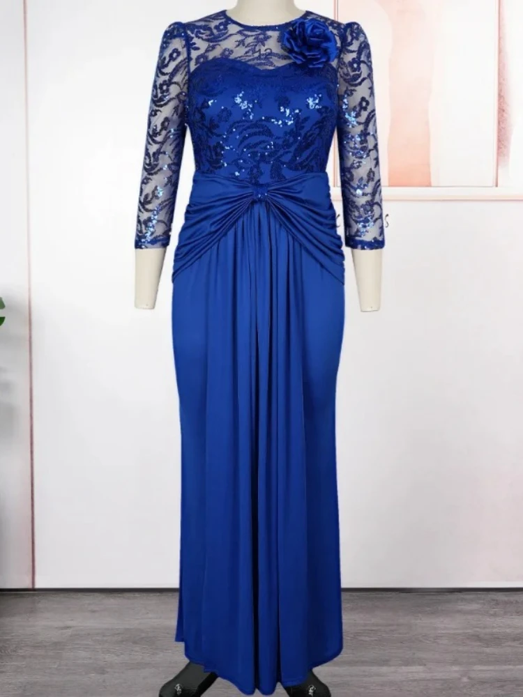 

African Dresses For Women Elegant Wedding Muslim Fashion Abayas Dashiki Robe Kaftan Long Maxi Dress Turkish Africa 2025 New