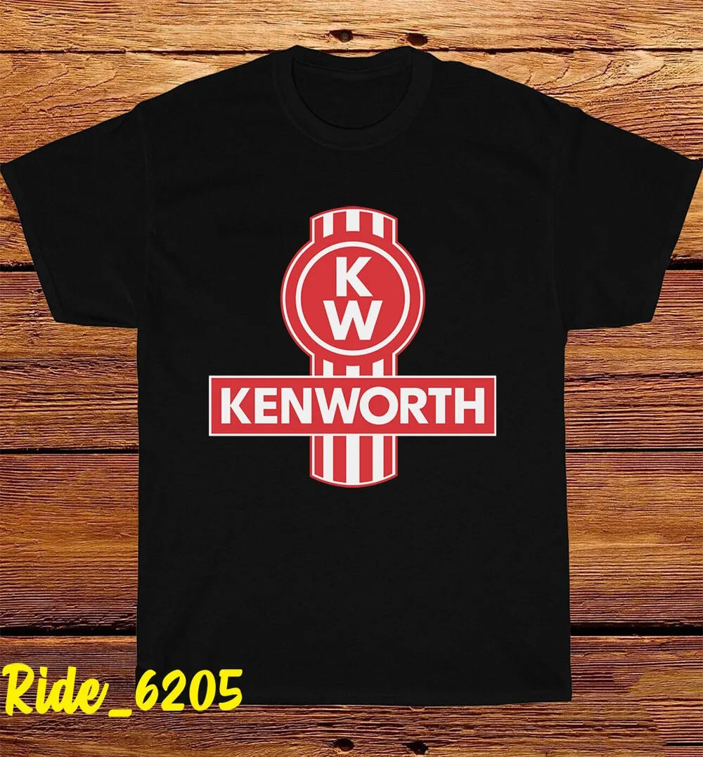 Kenworth تي شيرت الرجال والنساء القطن تيز قصيرة الأكمام الأمريكية خمر الهيب هوب ملابس للرجال الاتجاه العلامة التجارية تي شيرت الصيف بلايز #1