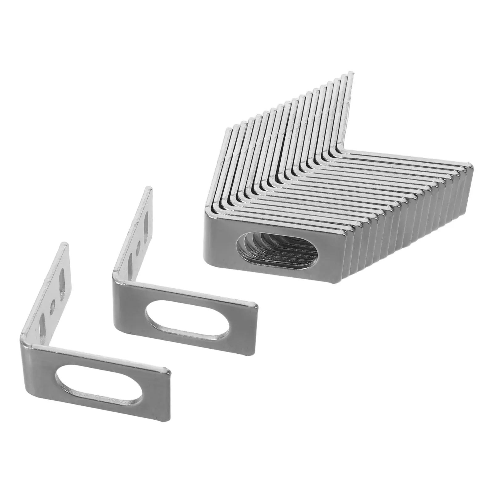 

20Pcs Metal L-Shaped Sensor Mounting Rack Heavy Duty Bracket Fixing Holder 12Mm Thread Photoelectric Switch Sensor