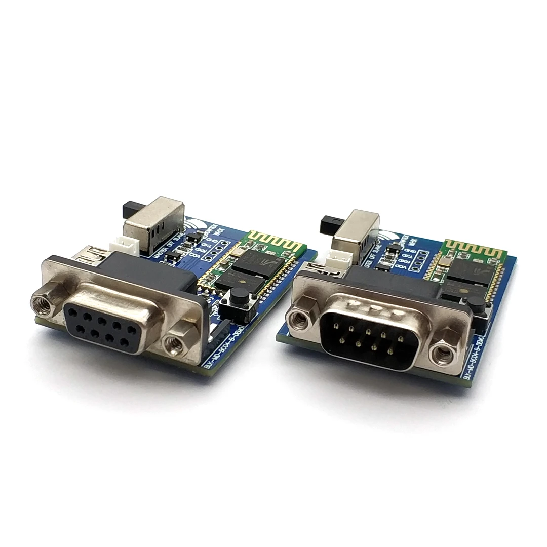 RS232 Bluetooth Serial Adapter Board Master Slave 2 Modes 5V Mini USB Bluetooth Serial Port Profile Communication Module