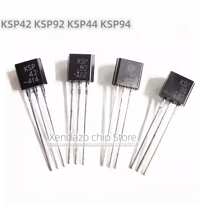 50pcs/lot KSP42 KSP92 KSP44 KSP94 TO-92 package Original genuine Low-power transistor