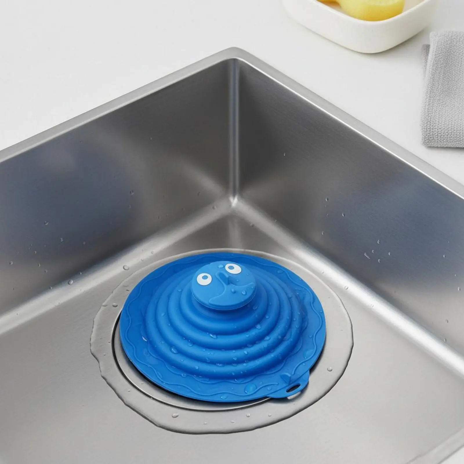 

Silicone Drain Plunger Reusable Sink Clog Remover Washbasin Drain Tool Easy to Use Flexible
