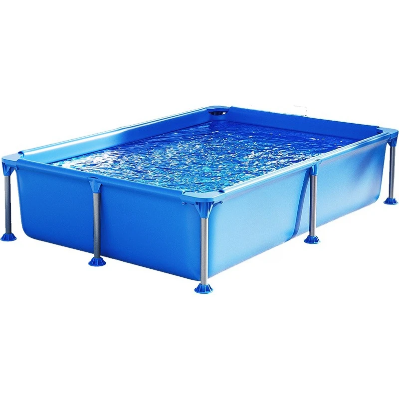 

Swimming Pool Square Tube Rack Pool Adult Large Family Children Stable Stand