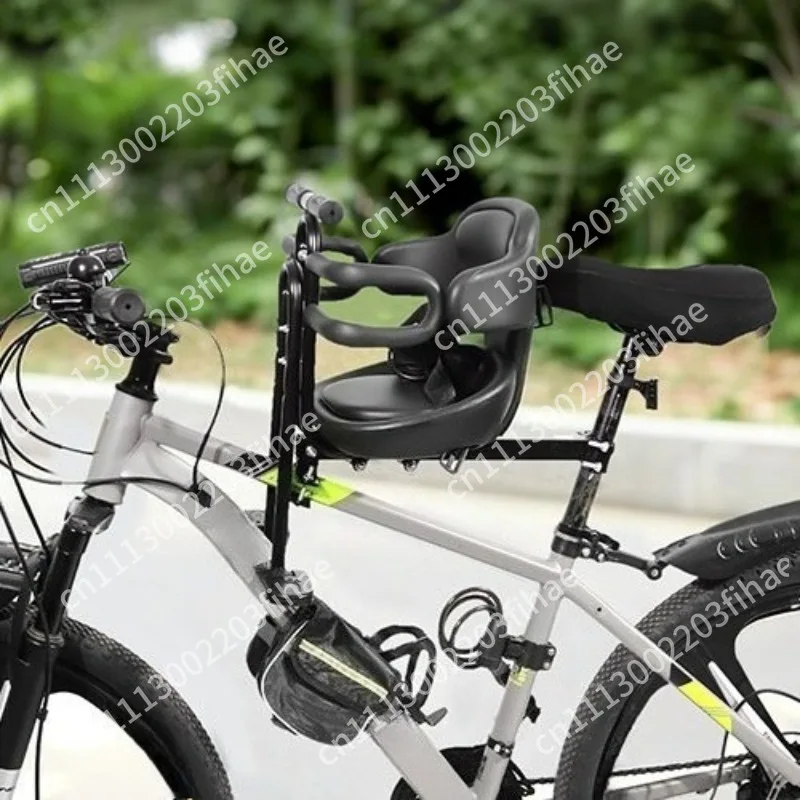 Mountain bike child seat, safe and stable in front, easy to install, cycling seat