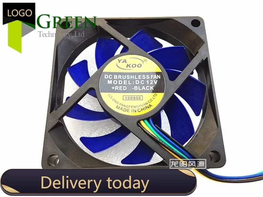 

10pcs New Hydro bearing 7015 70MM 70x70x15mm Graphics card fan CPU Cooling fan 12V 0.15A with 4pin