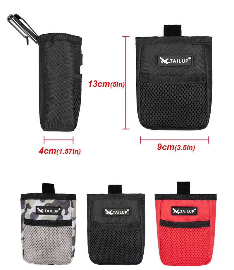 Tragbare Outdoor-Trainings-Hundesnacktasche, Haustierzubehör, hohe Verschleißfestigkeit, großes Fassungsvermögen, Belohnungstaschen für Welpen, Hüfttasche, langlebig – Detail 2