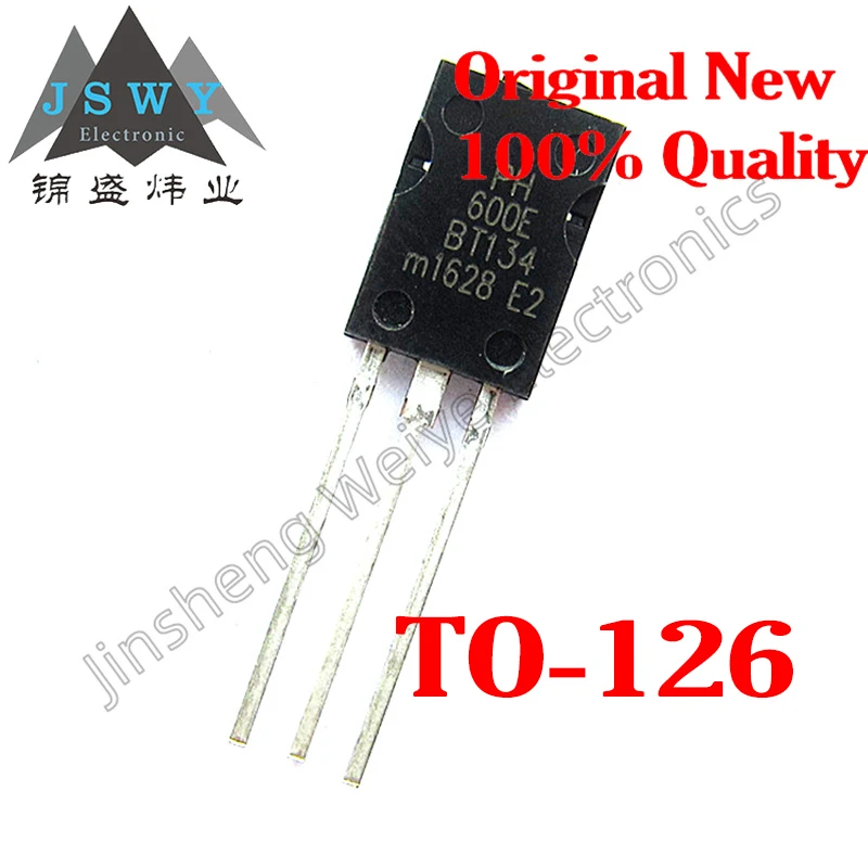 

(20-50 pcs) BT134-600E TO-126 BT134600E/Bi-directional Thyristor/4A600V/New Original Stock/Fast Shipments