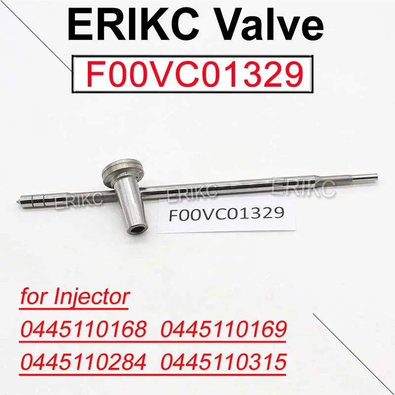 F 00V C01 329 Fuel Nozzle Parts F00VC01329 Diesel Injector Control Valve F00V C01 329 for BOSCH 0445110168 0445110169 0445110284