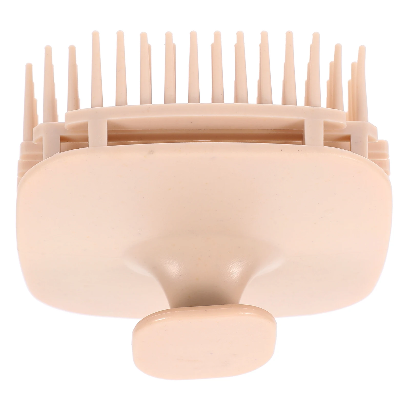 

Shampoo Brush Scalp Massager Hair Scrubber for Dandruff Control Oily Scalp Cleaner Small Size White Color Dry Wet Use