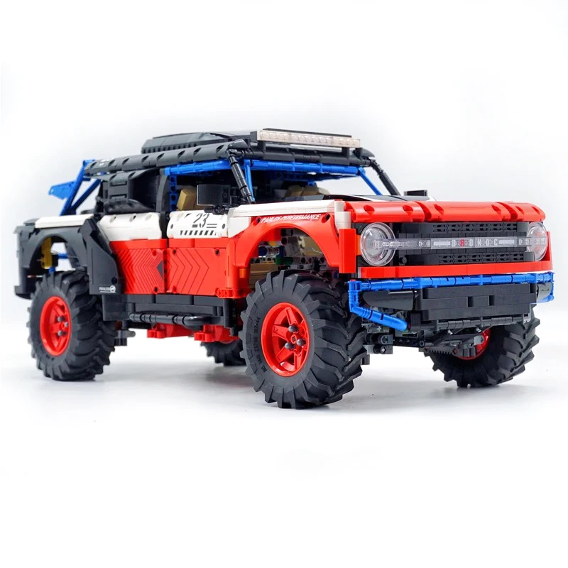 مكتب Orn PANLOS 673101 MOC تحصيل التقنية على الطرق الوعرة نموذج مركبة اللبنات الطوب لغز لتقوم بها بنفسك لعبة هدية الكريسماس طفل #6