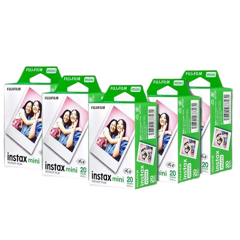 Fujifilm Instax Mini Film White Edge Photo Paper For FUJI Instant Photo Camera Mini 12/11 Mini 9 8 7s 70 EVO Link view 2