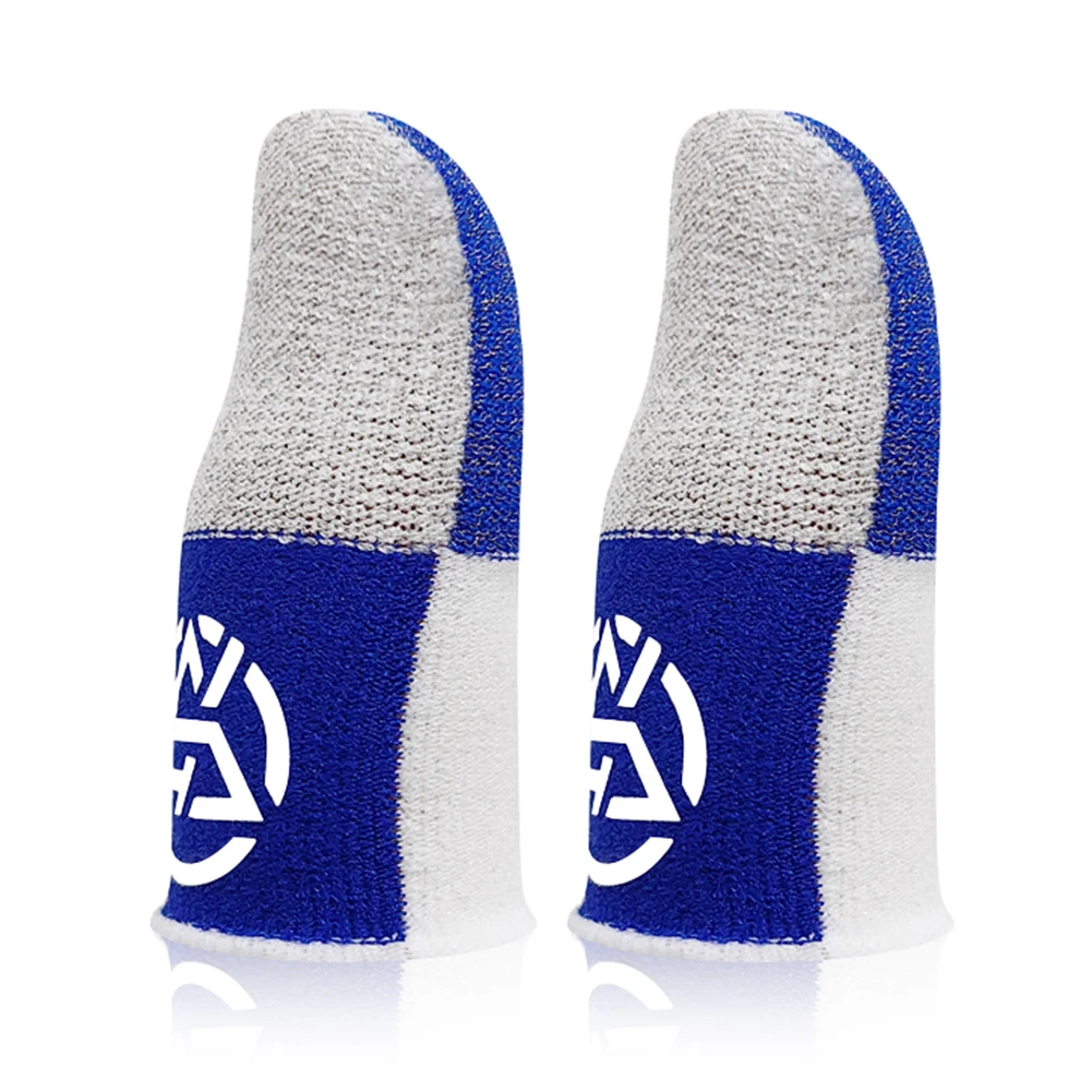 قفازات إصبع متنقلة قابلة للتنفس وإصبع الإبهام ومضادة للعرق ومضادة للانزلاق وشاشة تعمل باللمس غطاء إصبع لـ PUBG #2